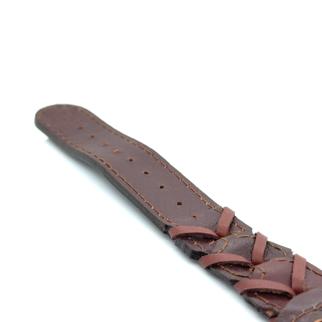 BABE RUTH Leather Band Watch