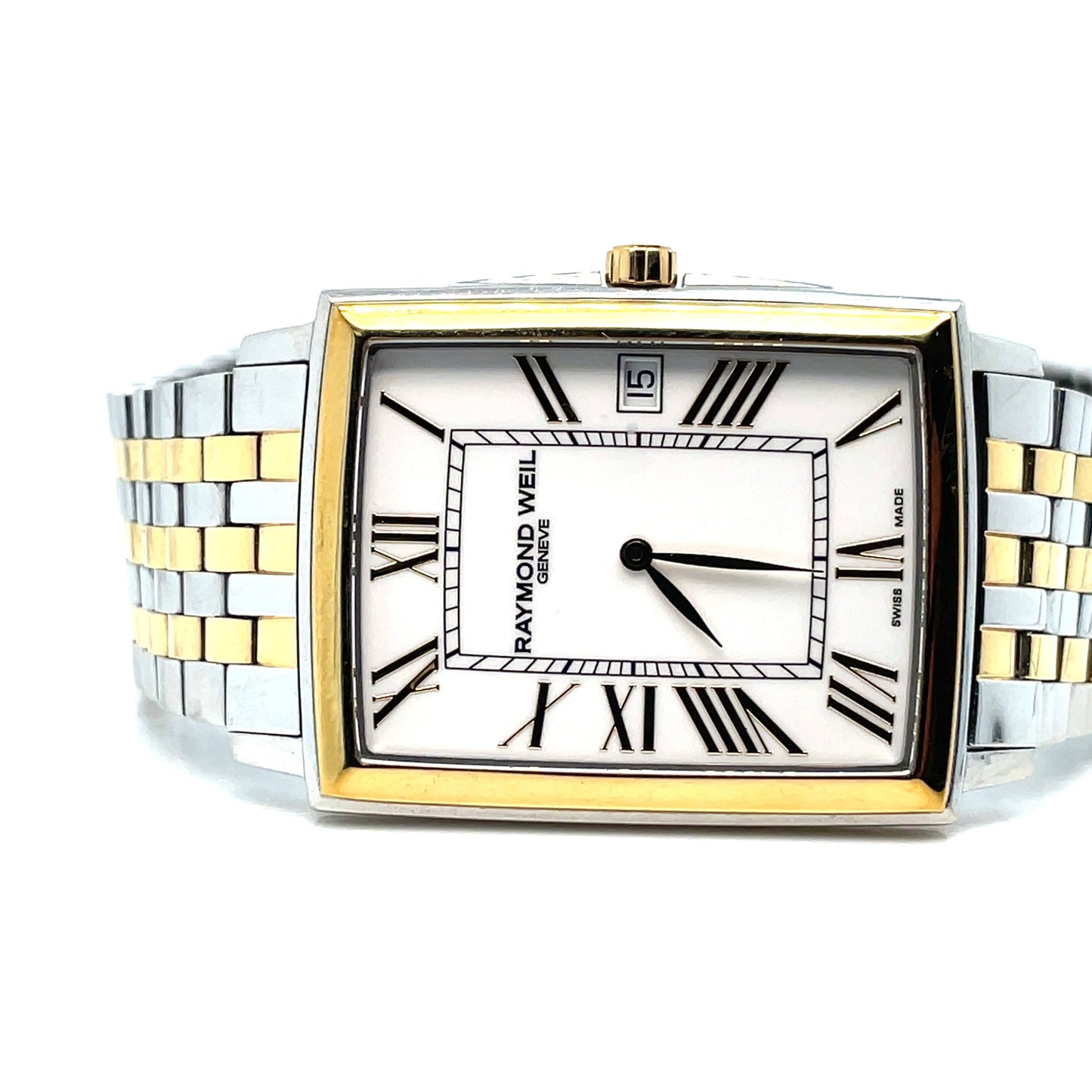 Toccata Ladies Quartz White Dial Two-Tone Bracelet Watch