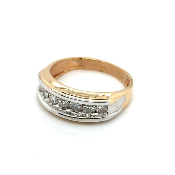 10k Yellow Gold 1.05 CT TW Diamonds Men’s Ring