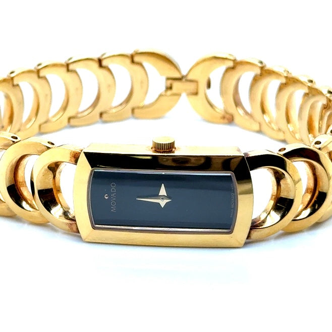 MOVADO Stainless Steel Sapphire Crystal Water Resistant Watch