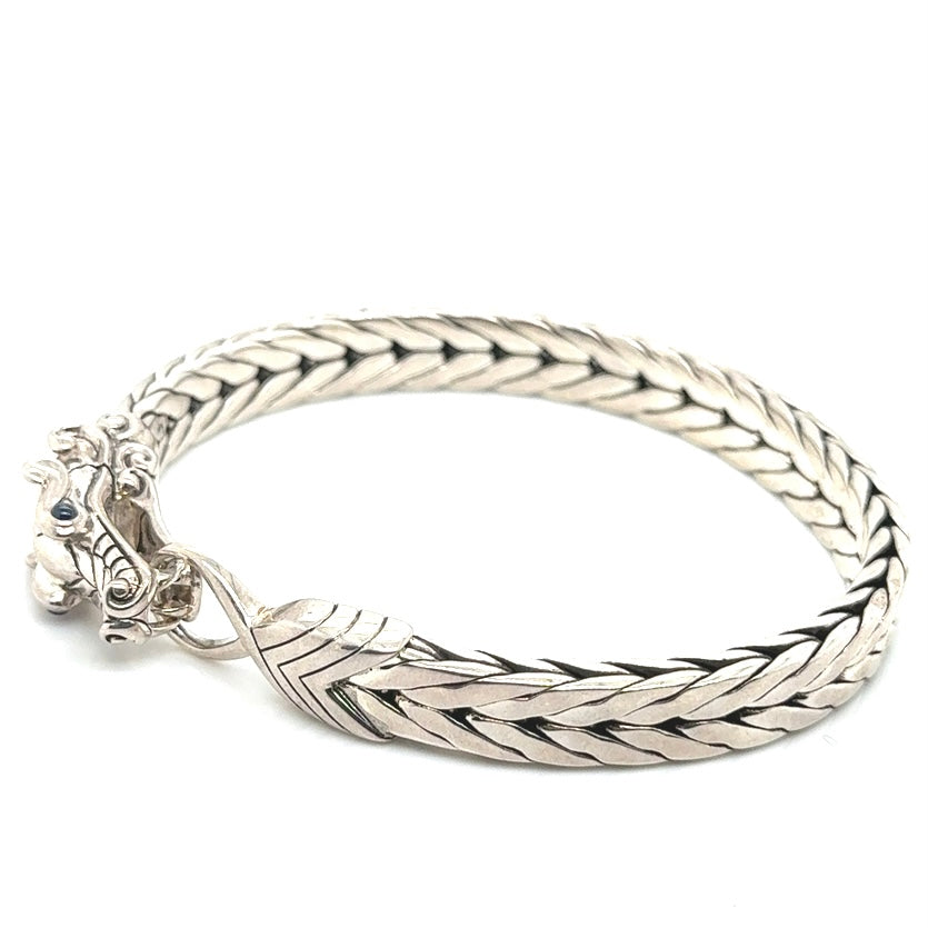 John Hardy 925 Sterling Silver Naga Men’s Bracelet