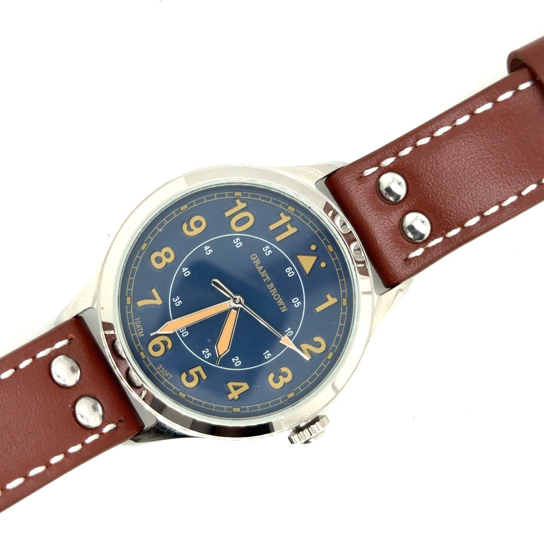 New GRANT BROWN Stainless Steel Watch