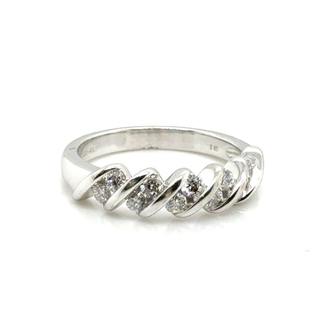 14k White Gold 0.5 CT TW Diamonds Ring