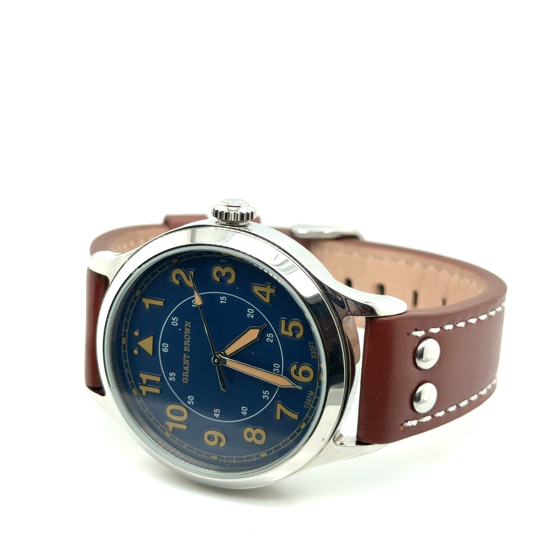 New GRANT BROWN Stainless Steel Watch