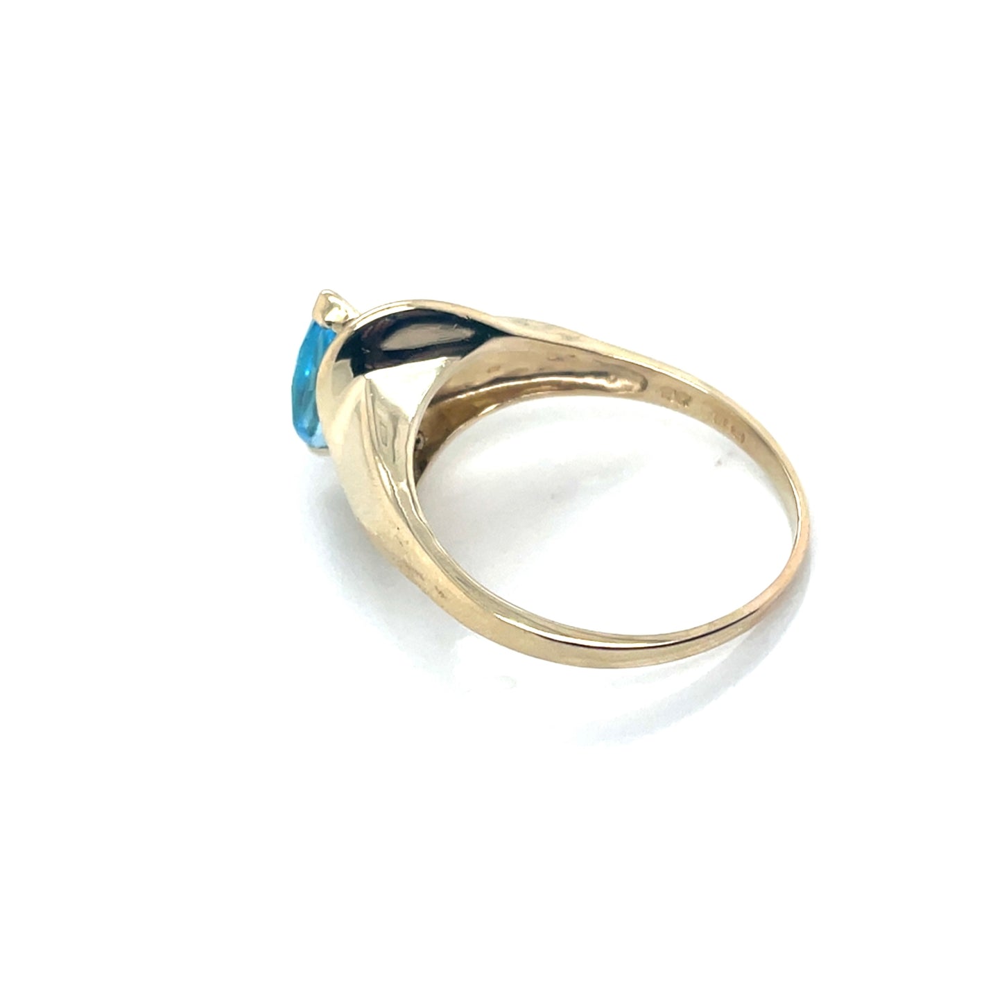 10k Yellow Gold Topaz Ring