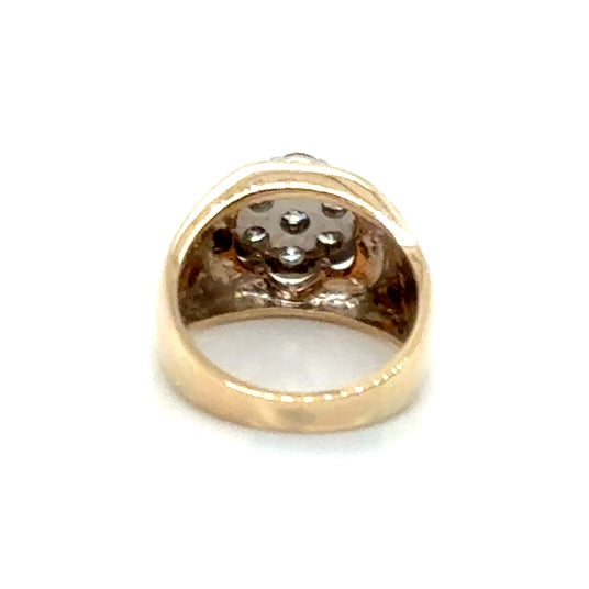 14k Yellow Gold 1.05 CT TW Diamonds Men’s Ring