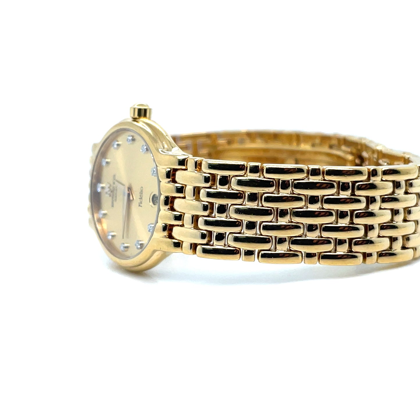RAYMOND WEIL Fidelio 24MM Gold Dial SS Bracelet Women's Watch