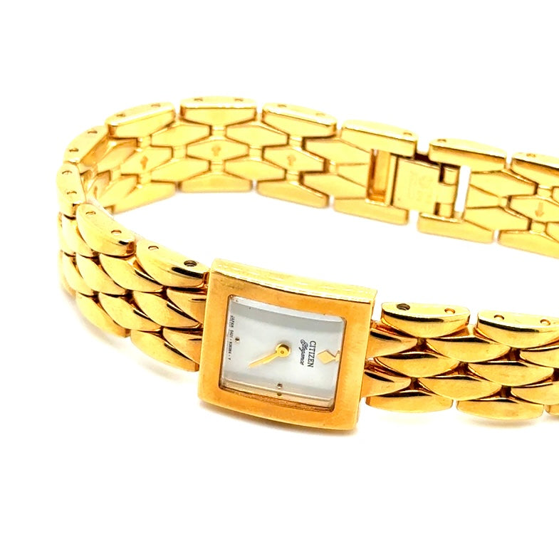 CITIZEN Elegance Japan Base Metal Gold Watch