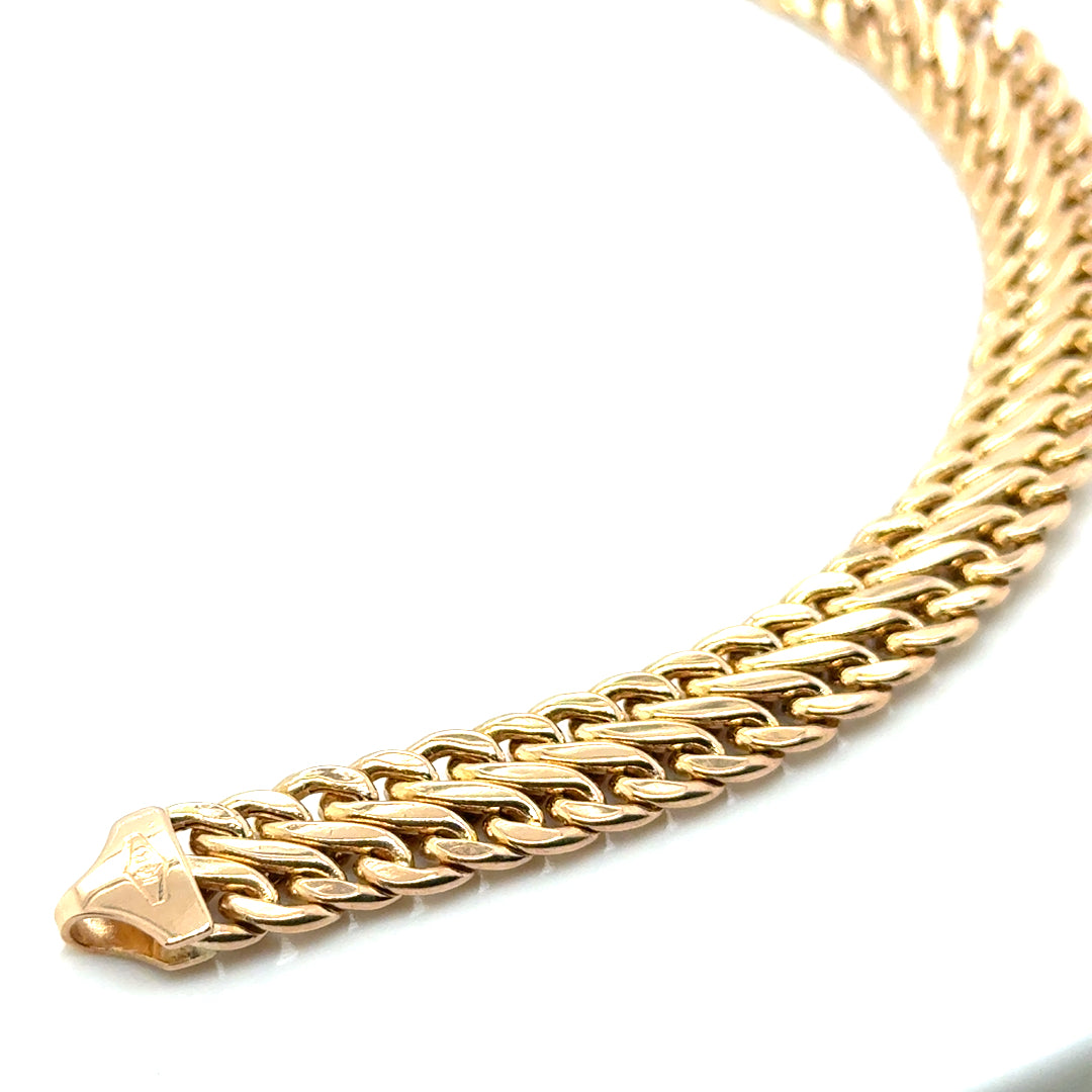 New 14k Yellow Gold Men’s Bracelet