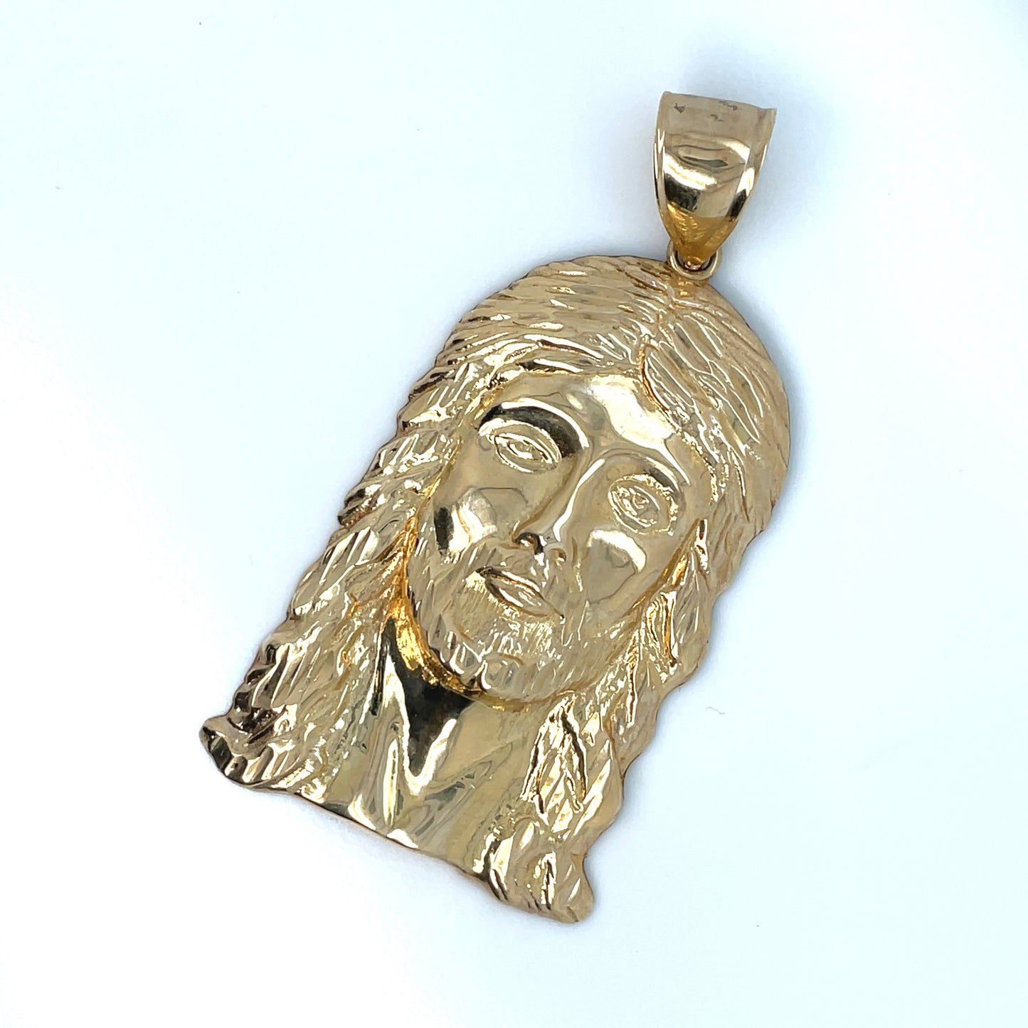 10k Yellow Gold Jesus pendant