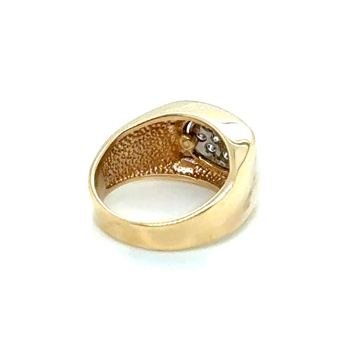 14k Yellow Gold 0.40 CT TW Diamonds Ring