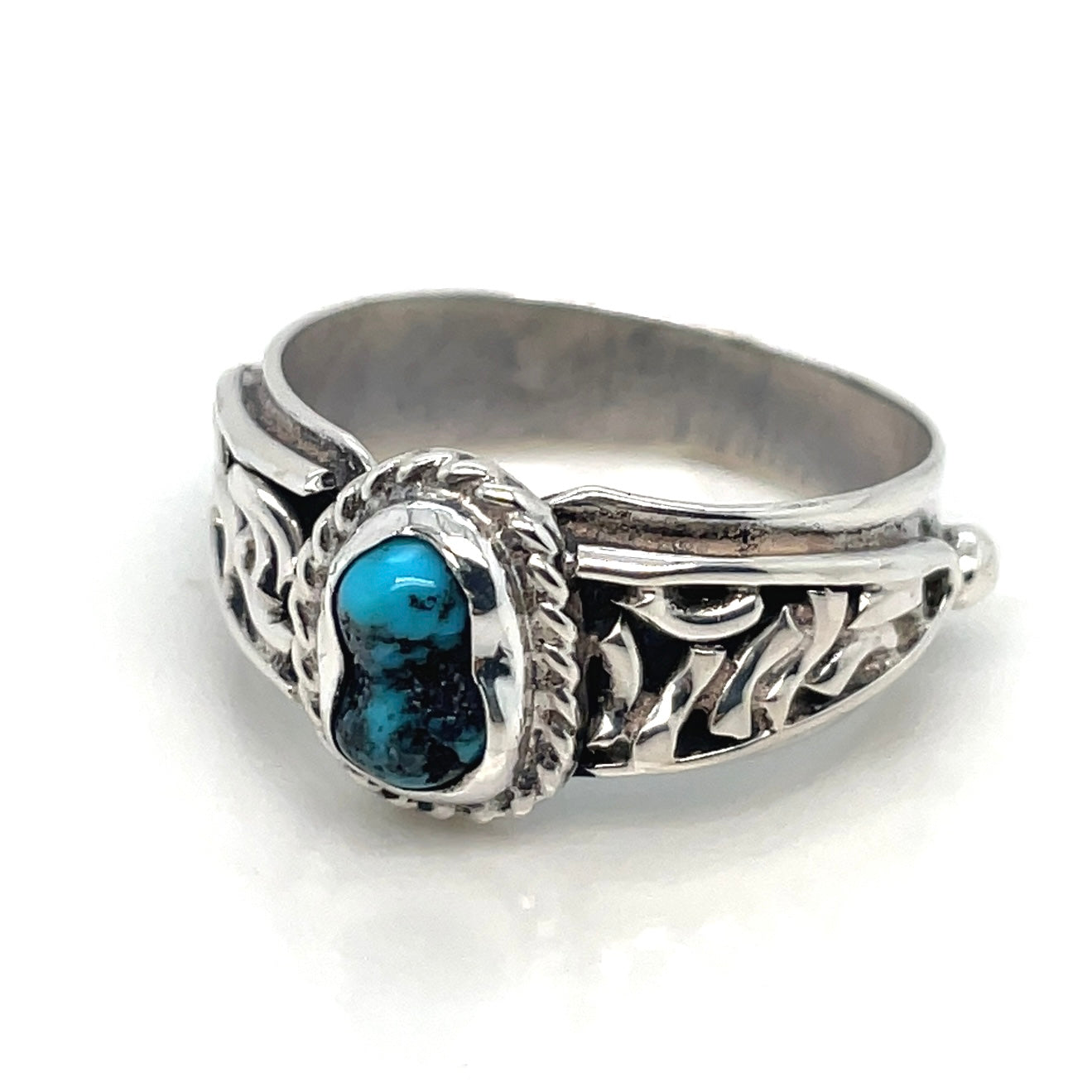 Silver 925 Sterling Silver Turquoise Ring