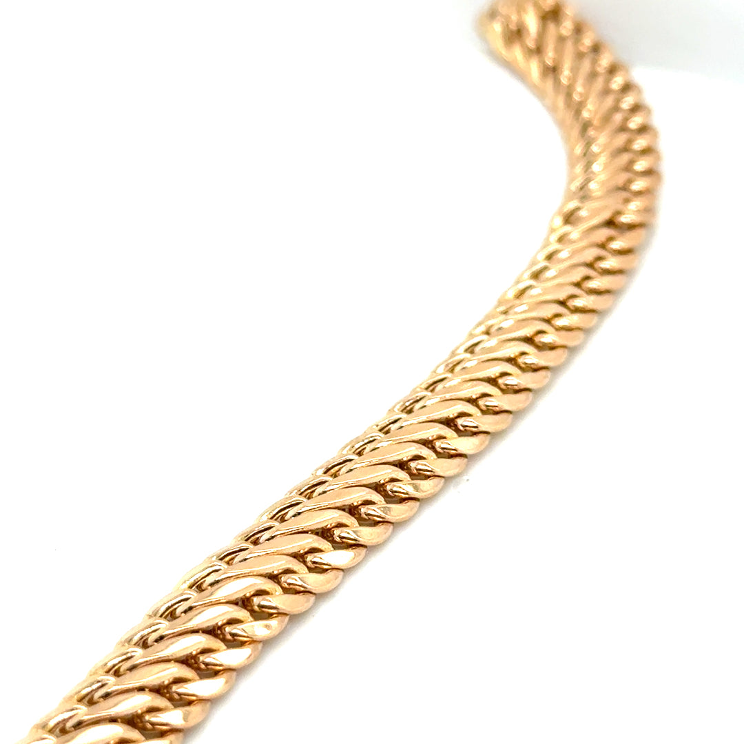 New 14k Yellow Gold Men’s Bracelet