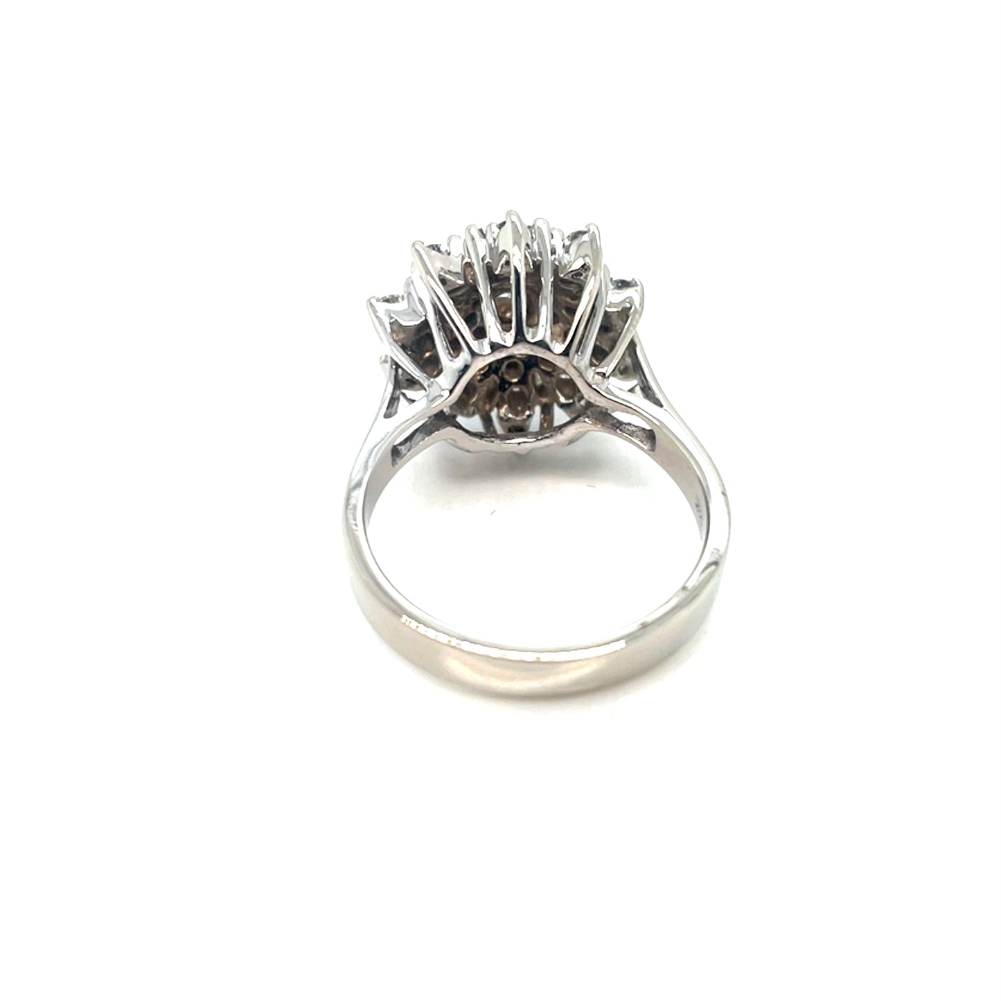 14k White Gold 1.5 CT TW Diamonds Ring