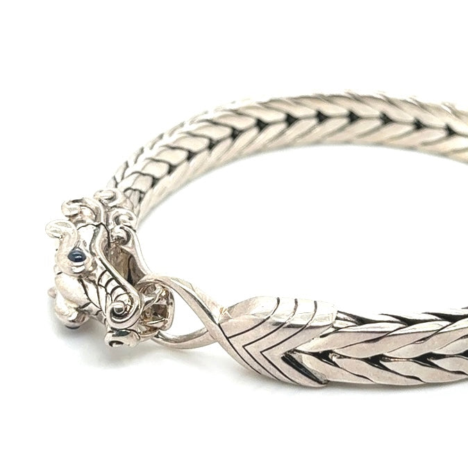 John Hardy 925 Sterling Silver Naga Men’s Bracelet
