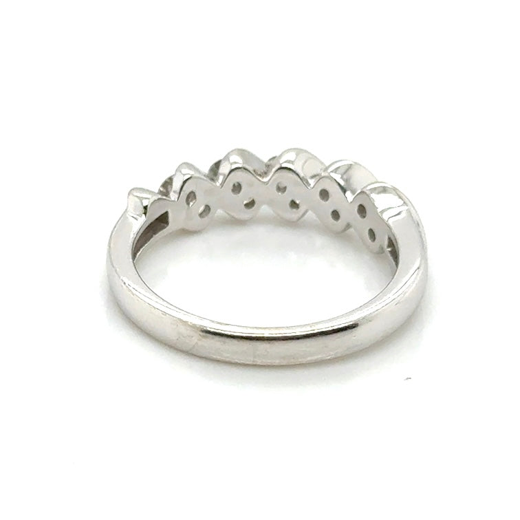 14k White Gold 0.5 CT TW Diamonds Ring