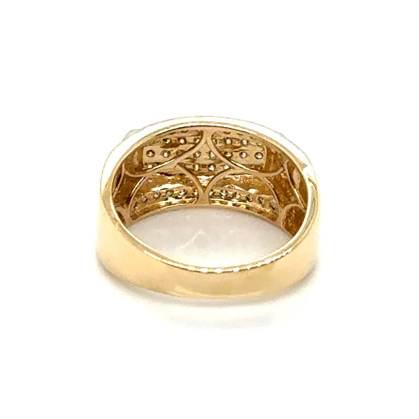10k Yellow Gold 1.4 CT TW Diamonds Men’s Ring