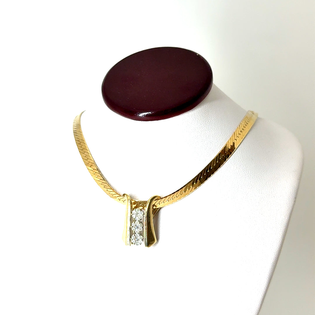 10k Yellow Gold 0.30 CT TW Diamond Pendant