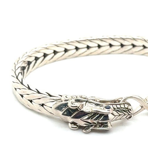 John Hardy 925 Sterling Silver Naga Men’s Bracelet