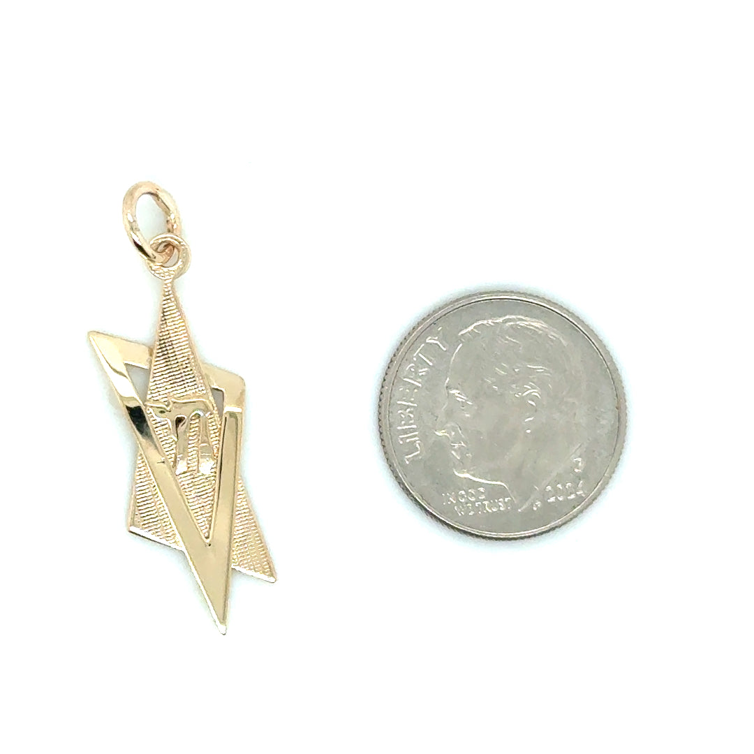 14k Yellow Gold Pendant