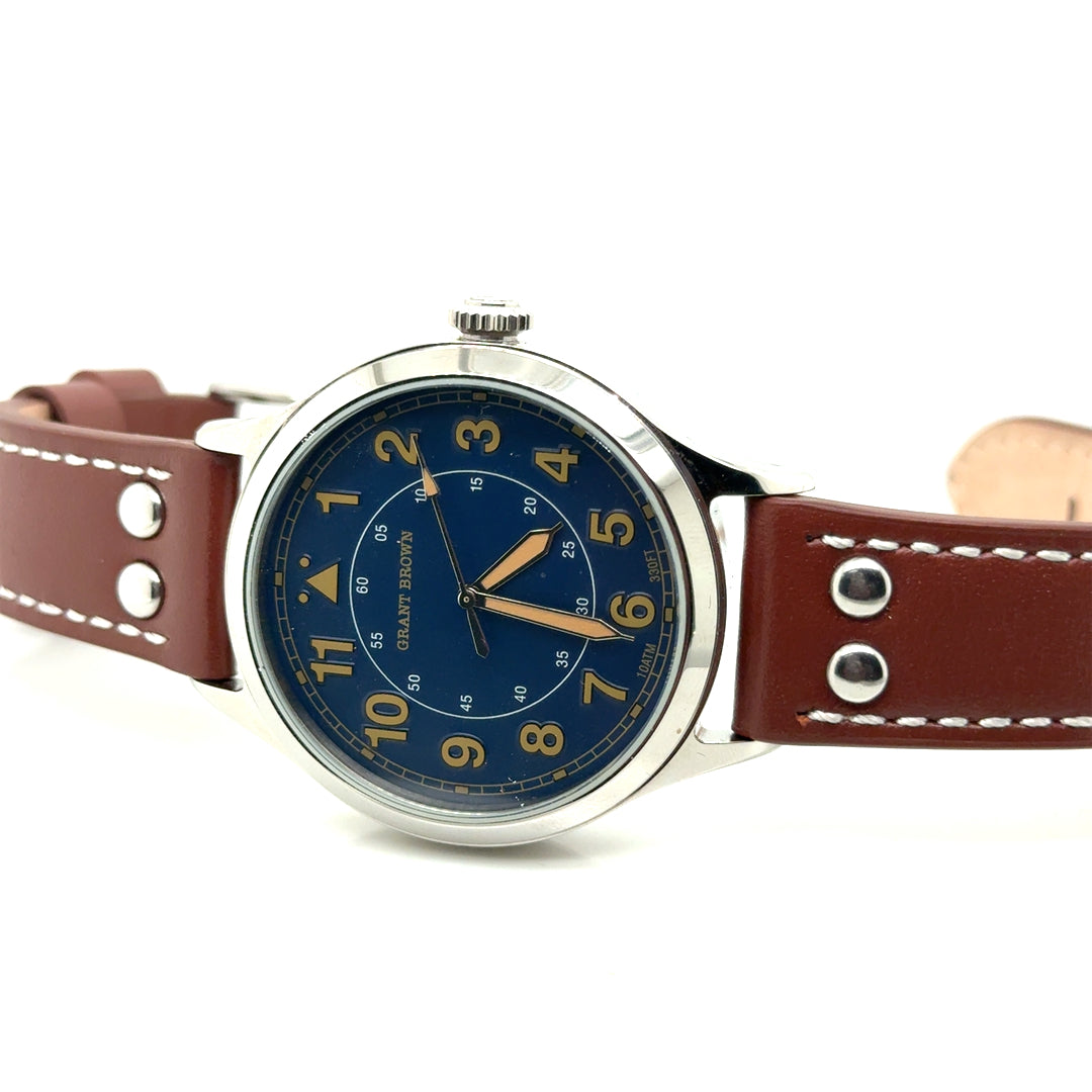 New GRANT BROWN Stainless Steel Watch