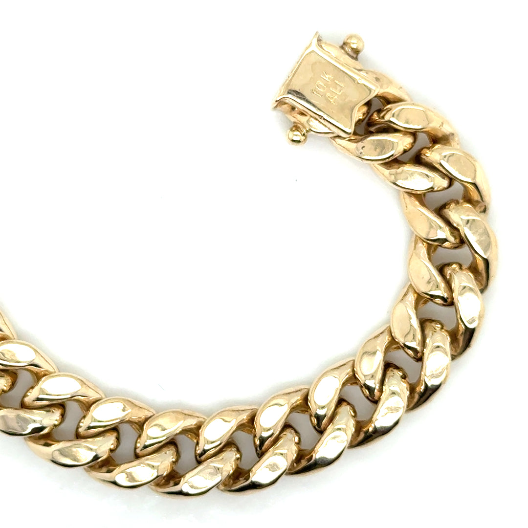 New 10k Yellow Gold Men’s Bracelet