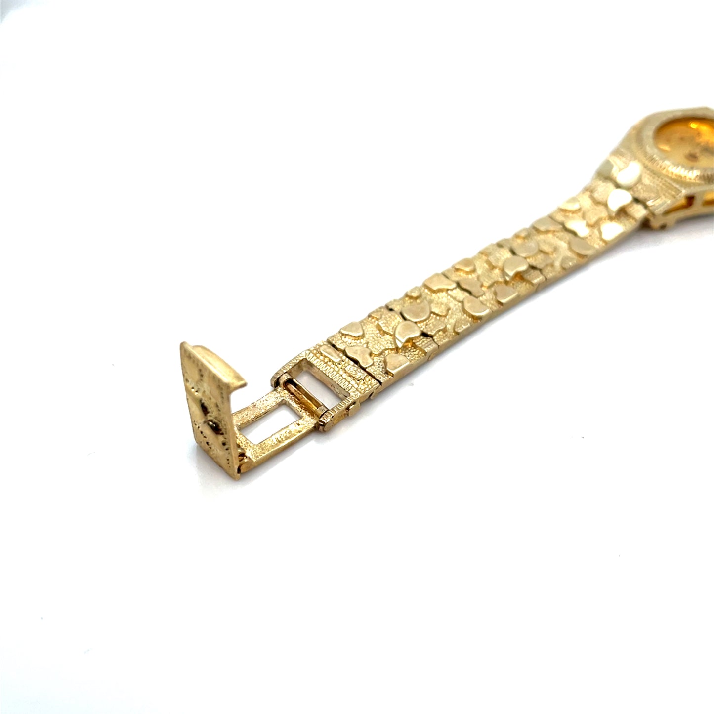 10k Yellow Gold Geneve Classic Watch