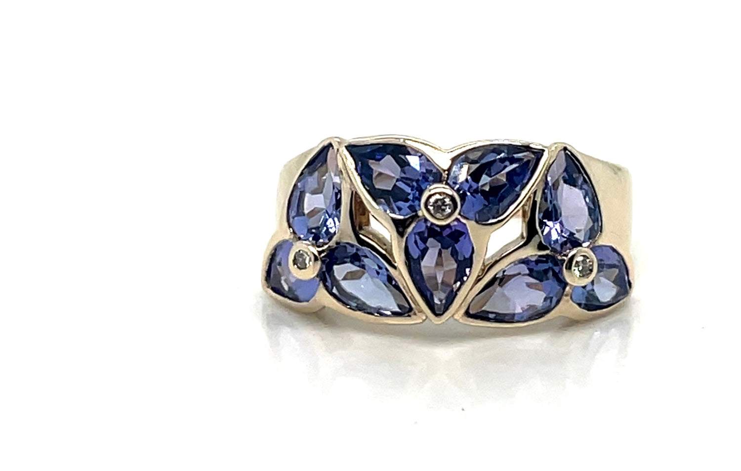 Lady’s Diamond Yellow Gold Rings