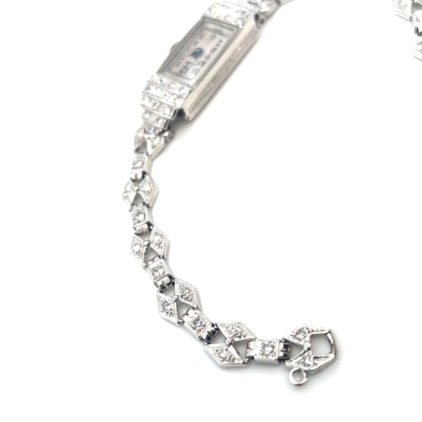 Antique Mido 14k Stainless Steel Diamonds Lady’s Watch