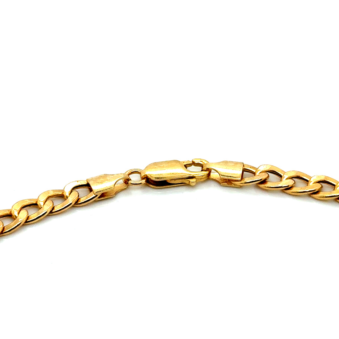 New 14k Yellow Gold Chain