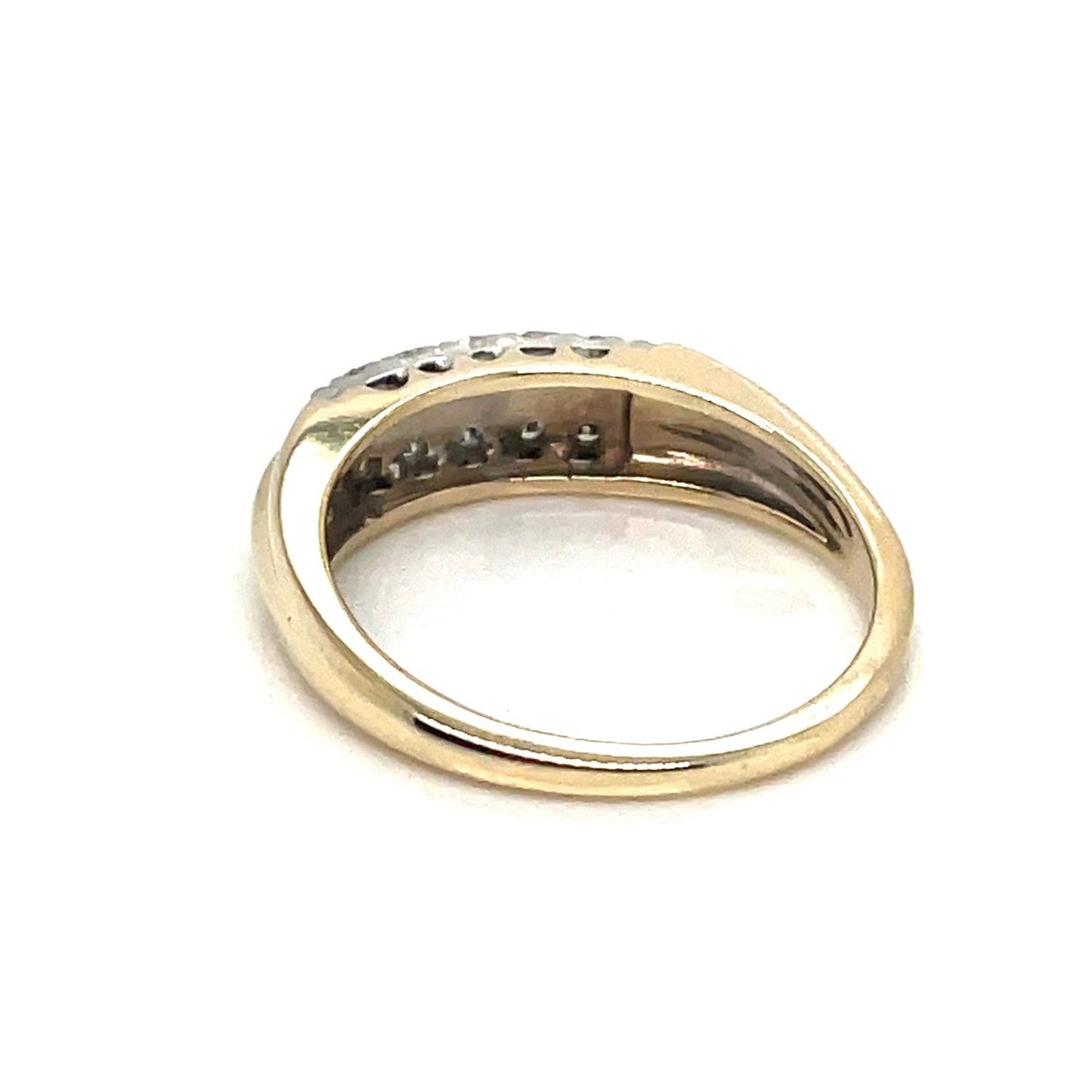 14k Yellow Gold Antique Wedding Lady’s 0.30 CT TW Diamonds Ring