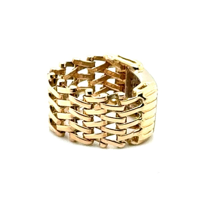 14k Yellow Gold 1.08 CT TW Diamonds Men’s Ring