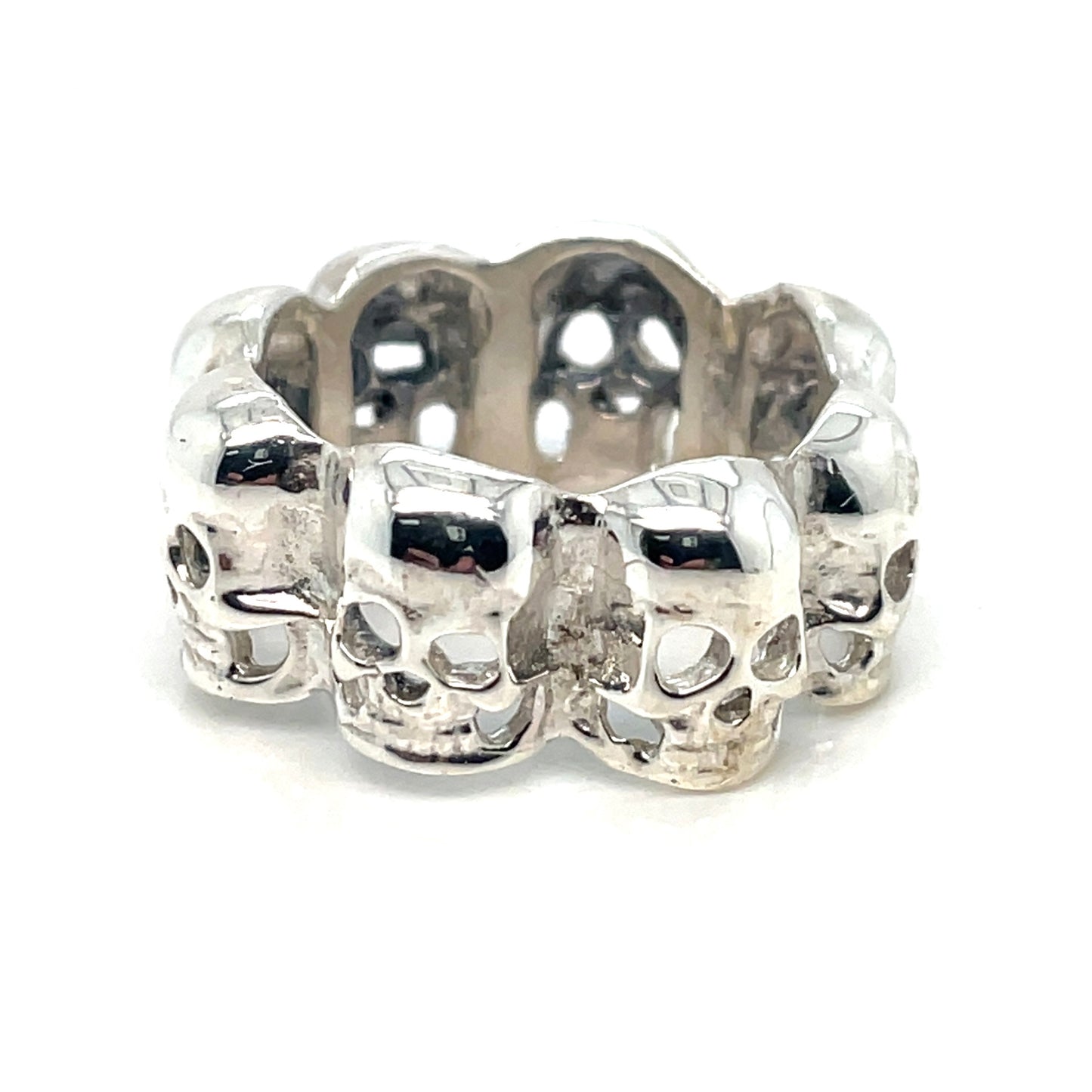 925 Sterling Silver Men’s/Women’s Skulls Ring