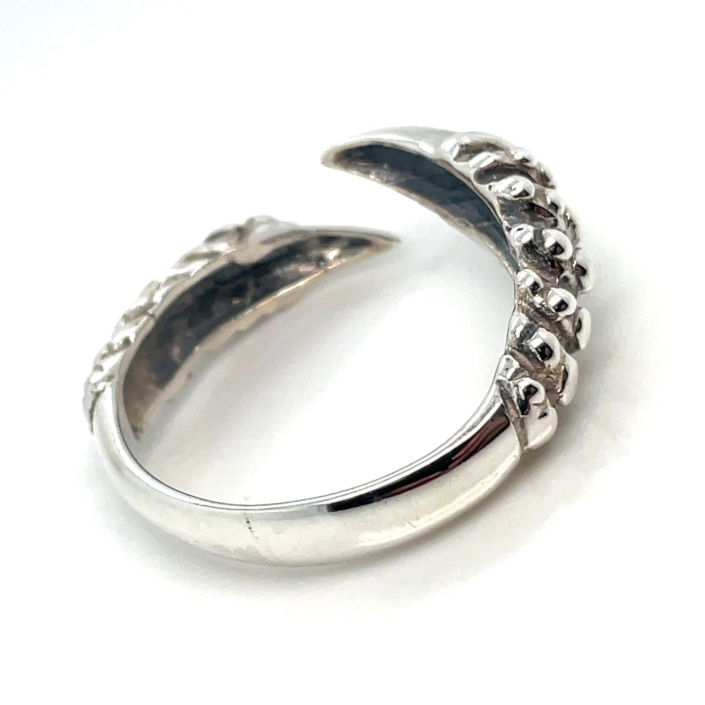 925 Silver Ring Dragon Clains