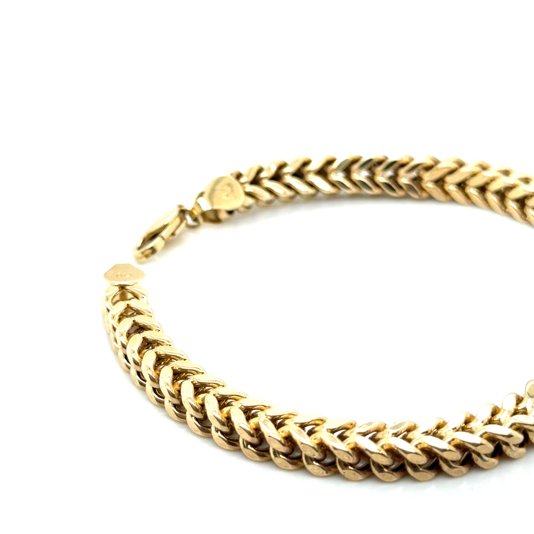New 10k Yellow Gold Men’s Bracelet