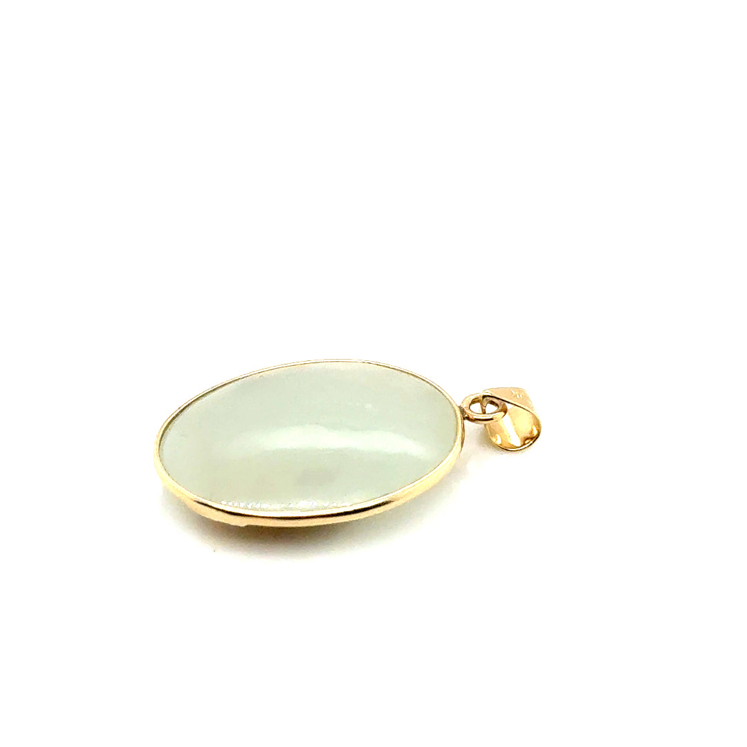 New 14k Yellow Gold Panda Pendant