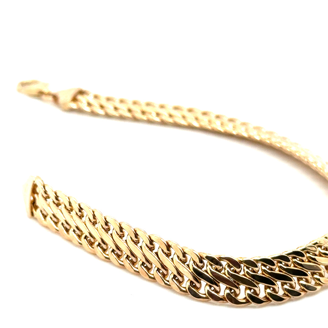 New 14k Yellow Gold Men’s Bracelet