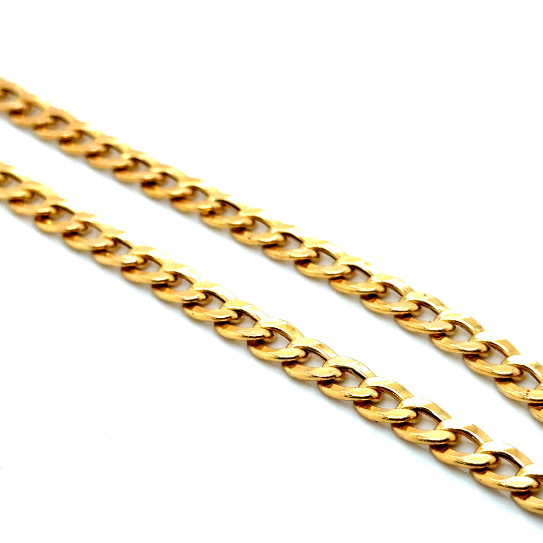 New 14k Yellow Gold Chain
