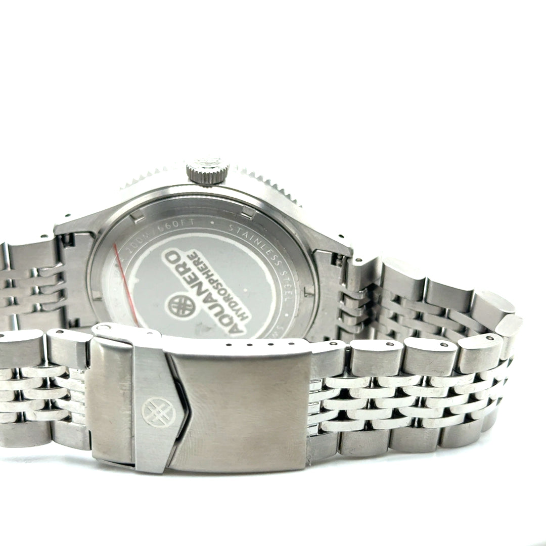 New AQUANERO Hydrosphere Stainless Steel Watch