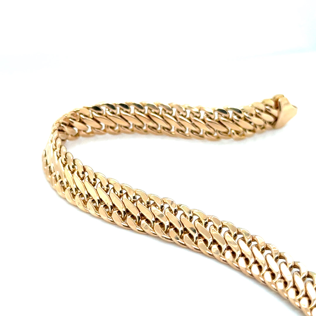New 14k Yellow Gold Men’s Bracelet