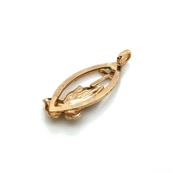 10k Yellow Gold Pendant