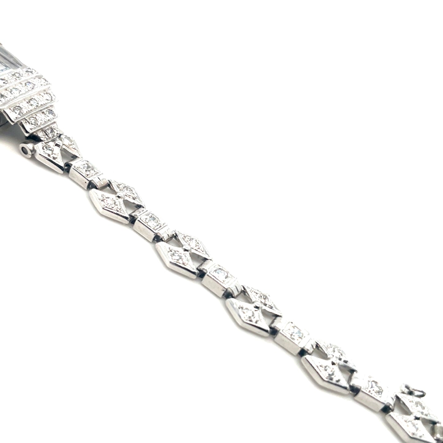 Antique Mido 14k Stainless Steel Diamonds Lady’s Watch