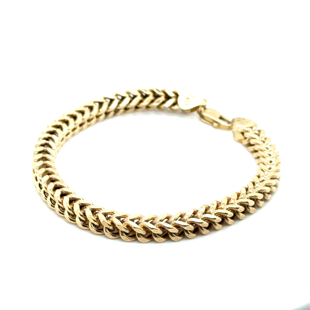 New 10k Yellow Gold Men’s Bracelet