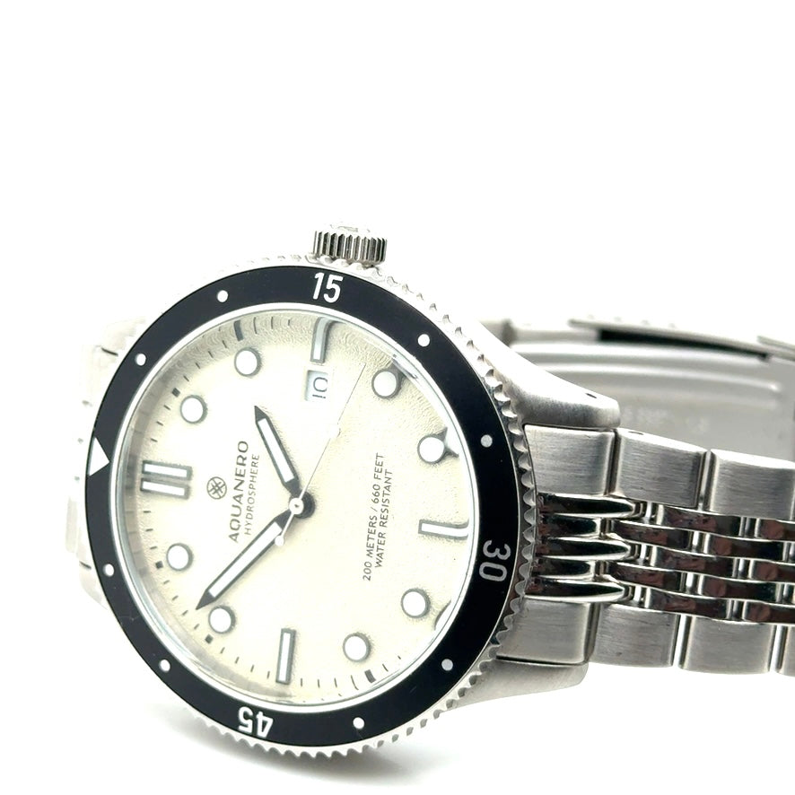 New AQUANERO Hydrosphere Stainless Steel Watch