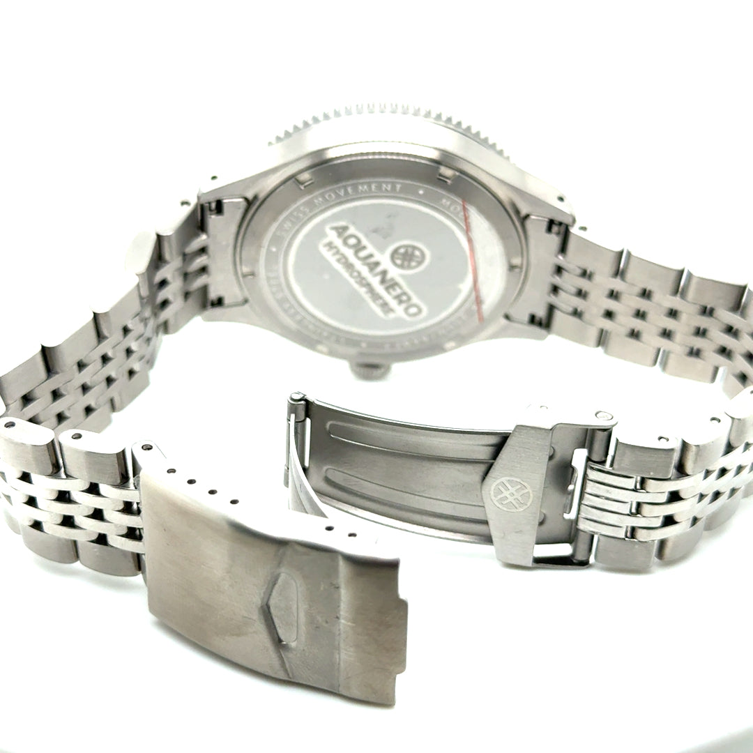 New AQUANERO Hydrosphere Stainless Steel Watch