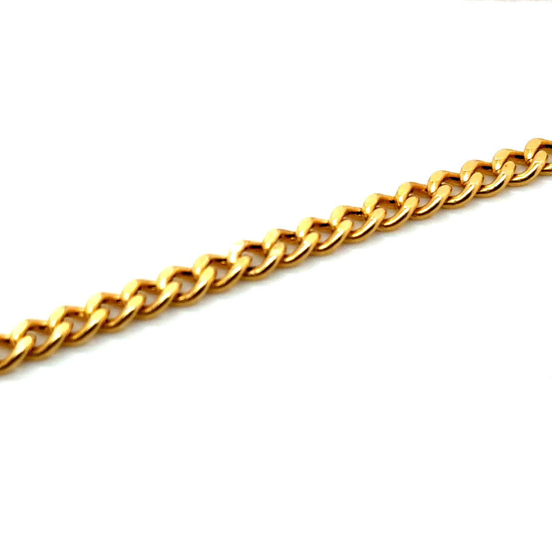 New 14k Yellow Gold Italy 20” Chain