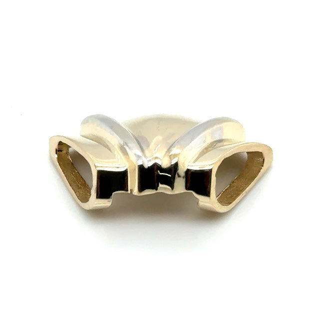 14k Yellow and White Gold Pendant