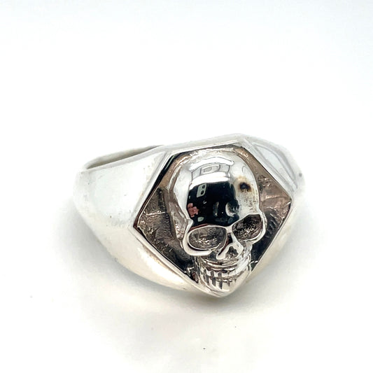 Skull Sterling Silver Ring