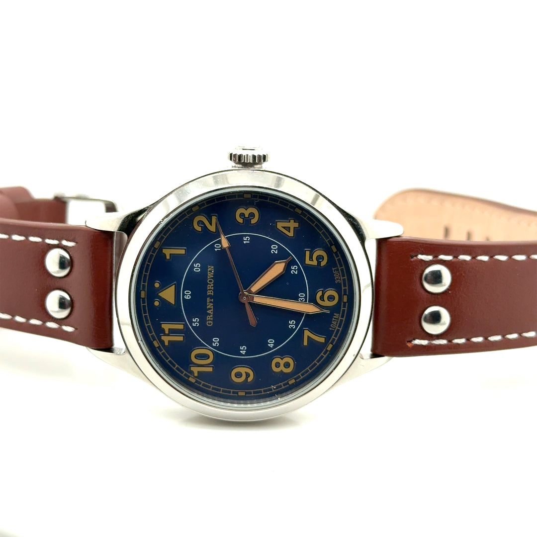 New GRANT BROWN Stainless Steel Watch