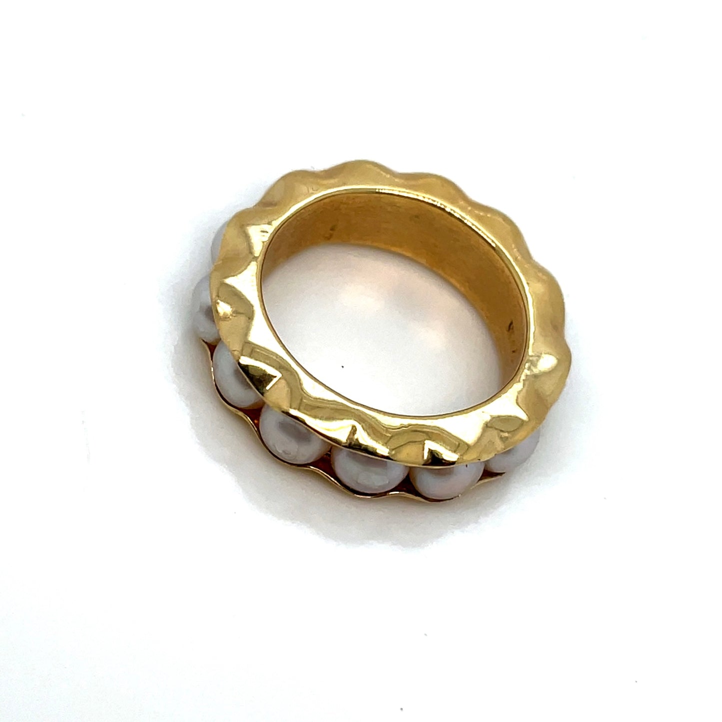 14k Yellow Gold Pearl Lady’s Ring